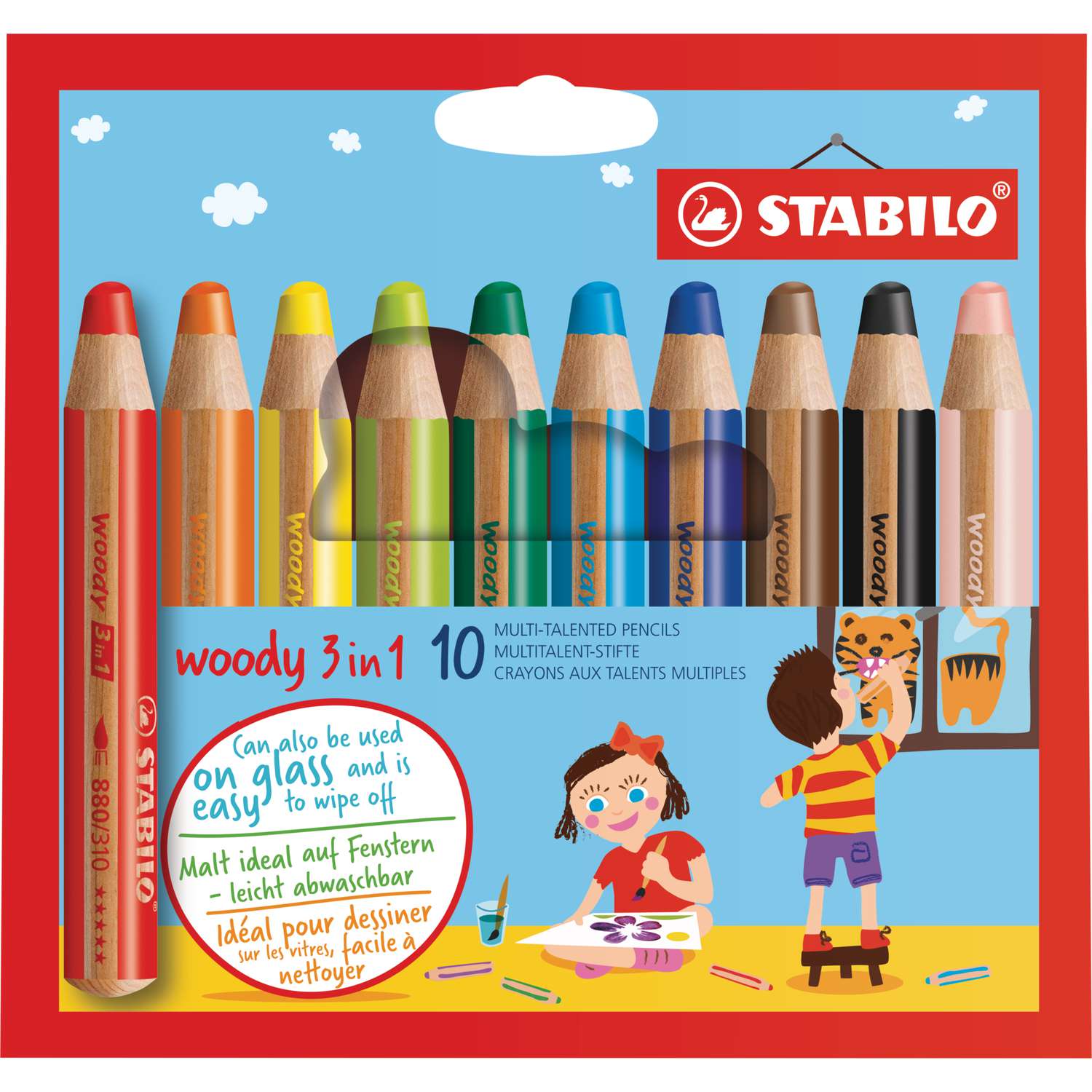 Stabilo Woody Farbstifte In Sets Online Kaufen Bastelshop